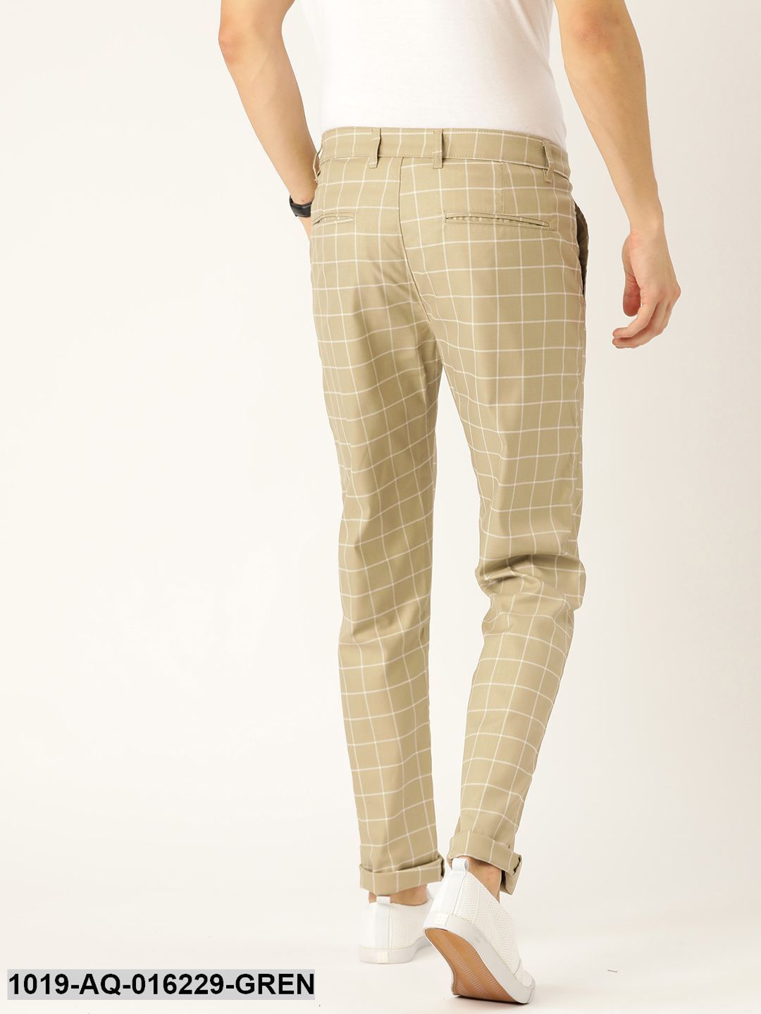 Buy Tommy Hilfiger Men Grey Mid Rise Check Smart Casual Trousers  NNNOWcom