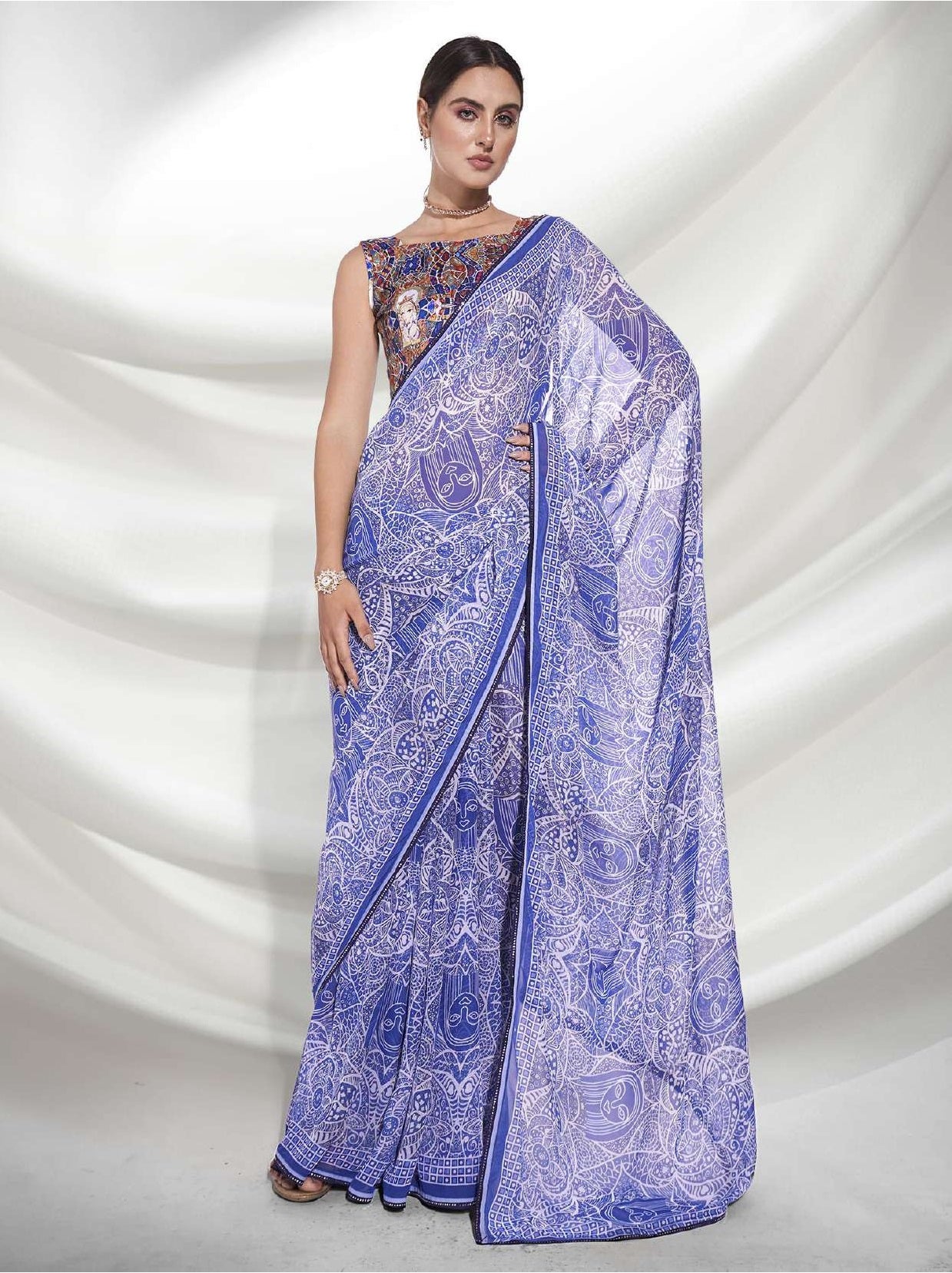 Women's Designer Saree Collection - Dwija Fashion – Trendia