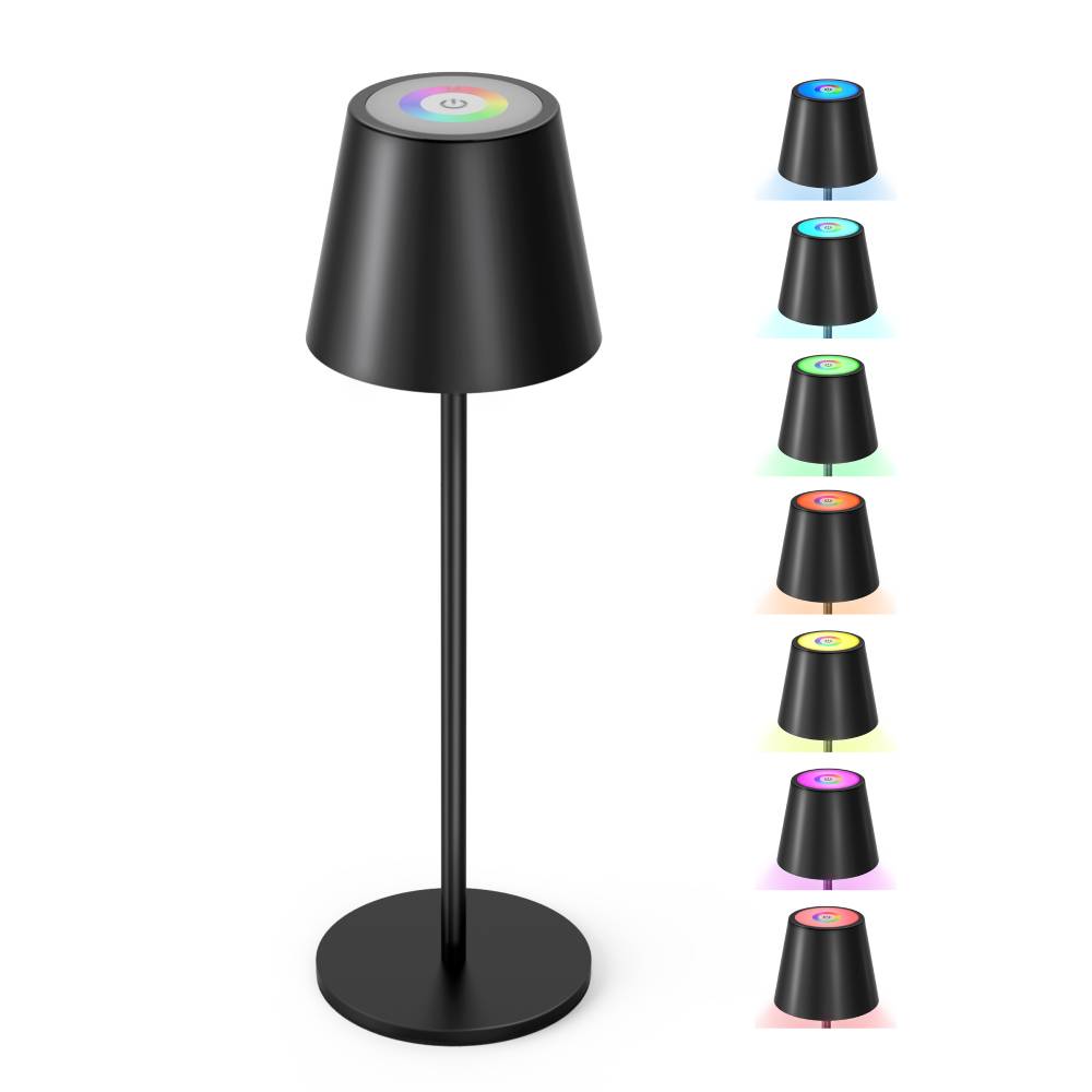 Lampe de table LED mobile 3 niveaux gradateur tactile lampe de sol USB  Leuchten Direkt 11532-18