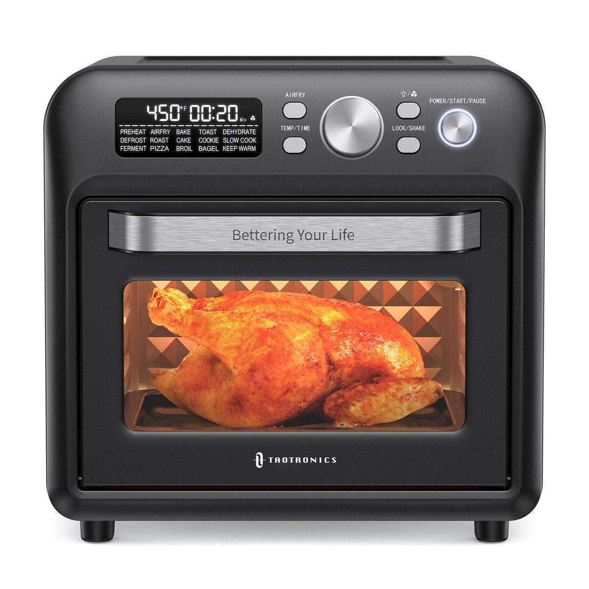 Dropship Chef Steam Air Fryer Toast Oven Combo , 26 QT Steam Convection  Oven Countertop , 50 Cooking Presets, With 6 Slice Toast, 12 Pizza to Sell  Online at a Lower Price