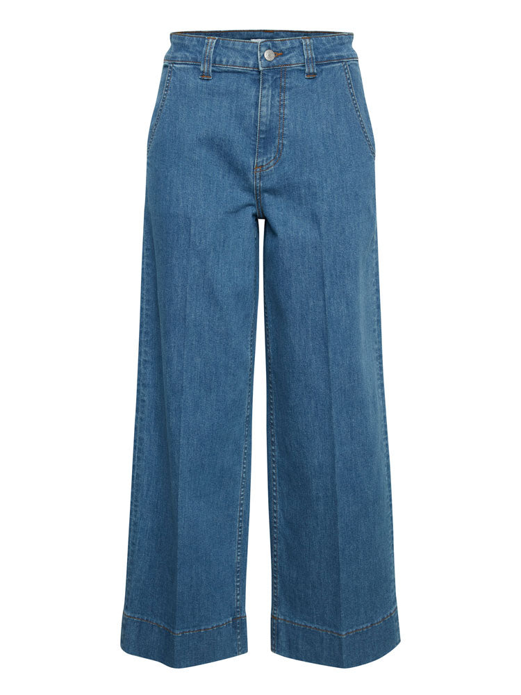 Image of B Young ByKato Cropped Jeans Blue