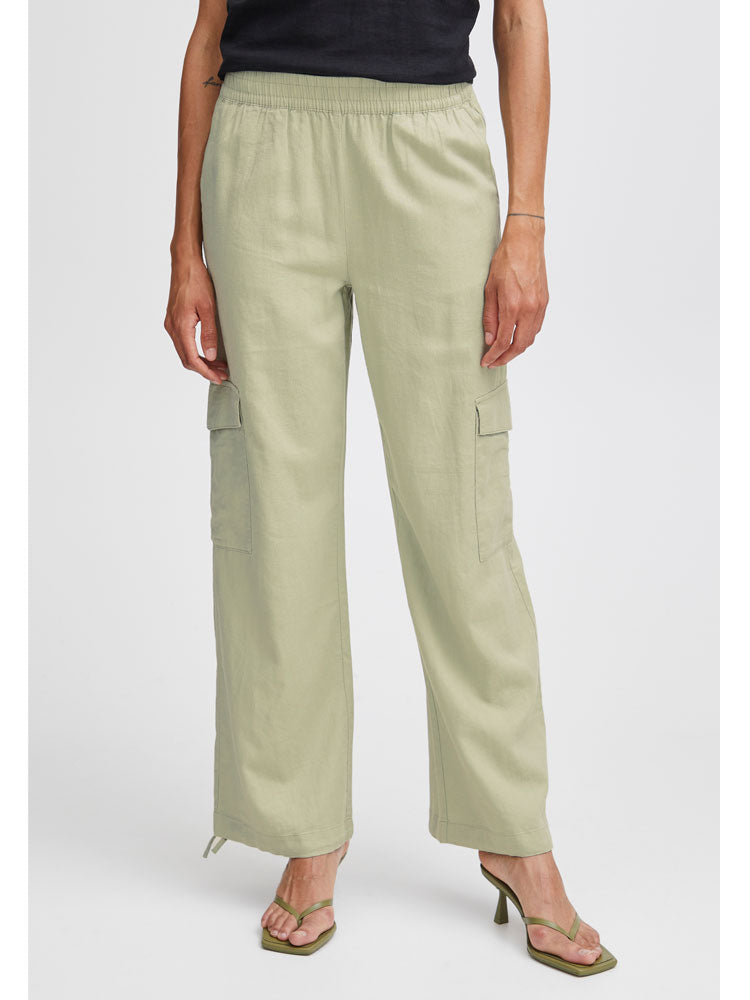 Image of B Young ByFalakka Cargos Light Green