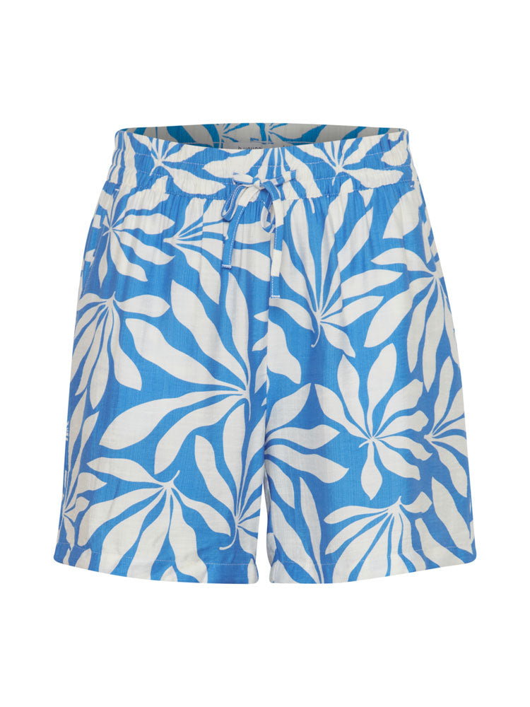 Image of B Young ByIsela Shorts Blue Palm