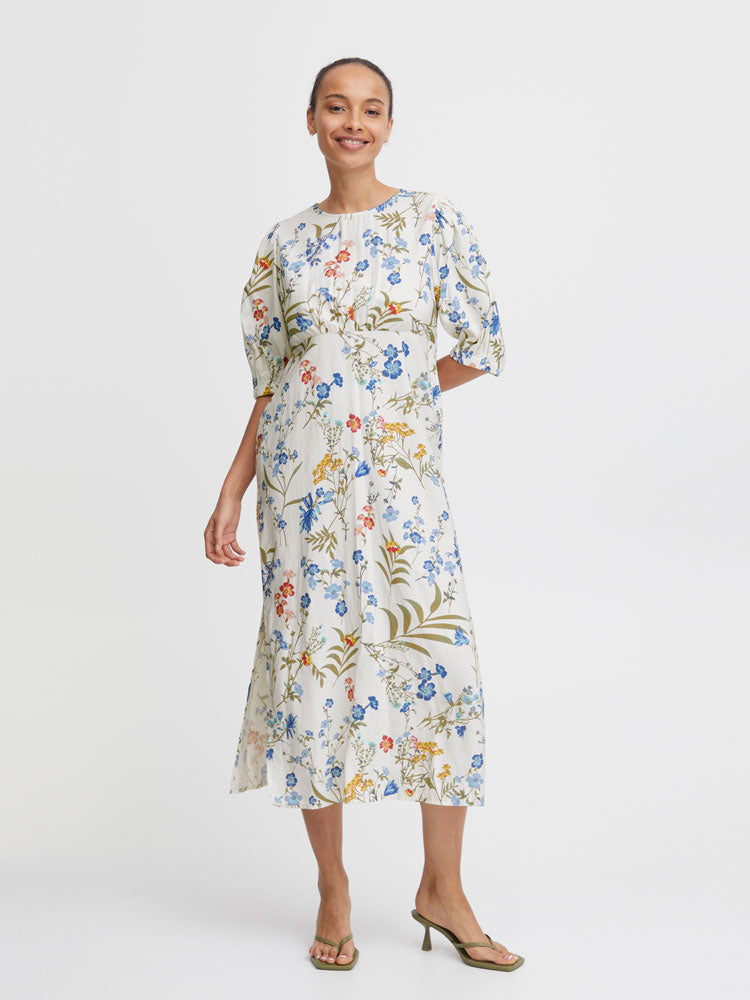 Image of B Young ByImilda Dress Cream Floral