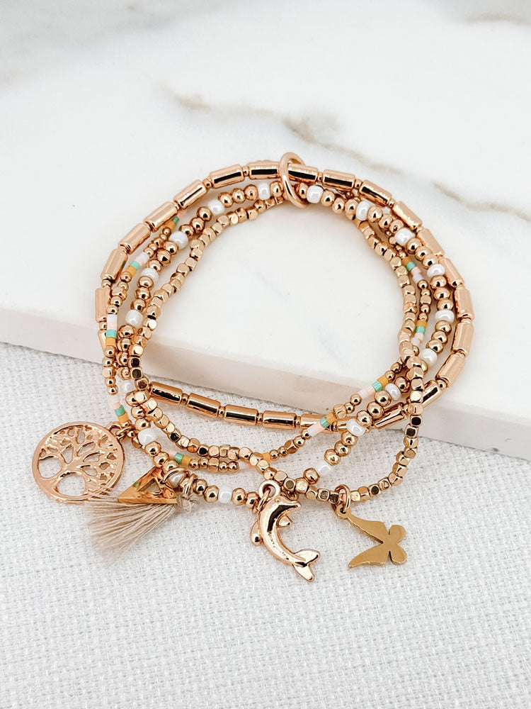Image of Envy Multi-Layer Bracelets Gold