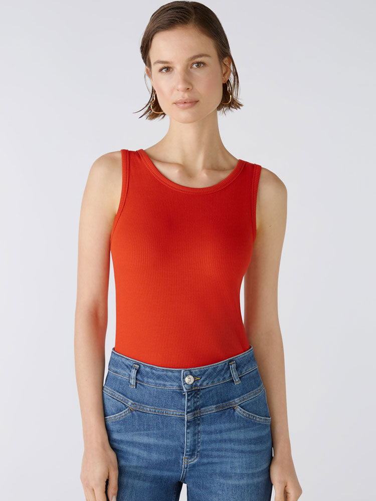 Image of Oui Tank Top Orange