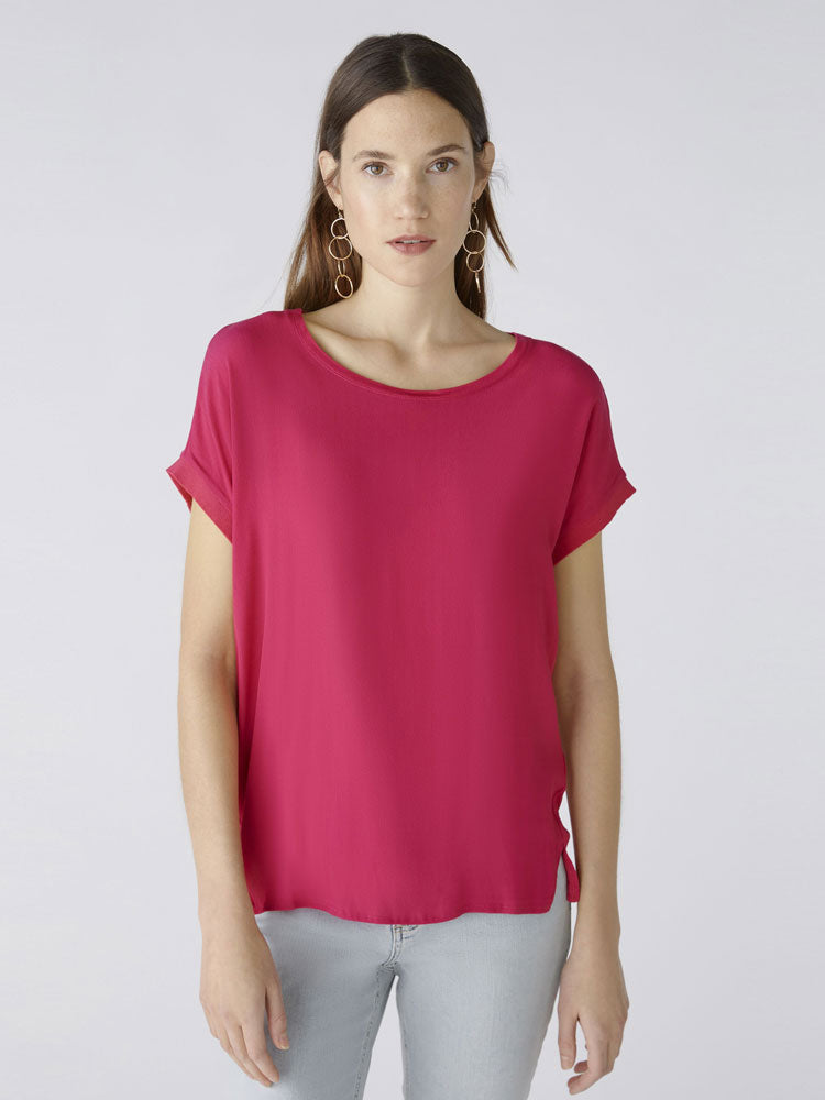 Image of Oui Ayano Blouse Pink