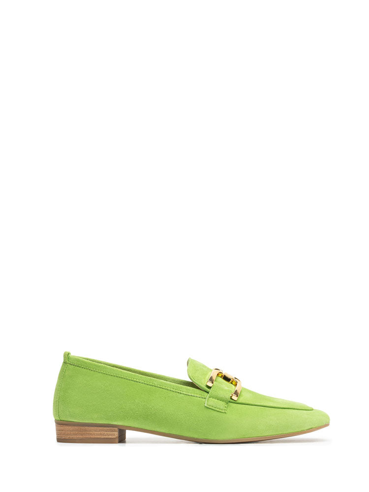 Image of Unisa Baxter Loafers Green