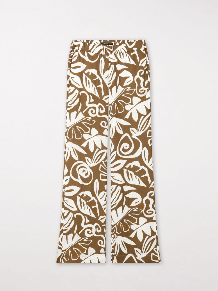 Image of Luisa Cerano Printed Trousers