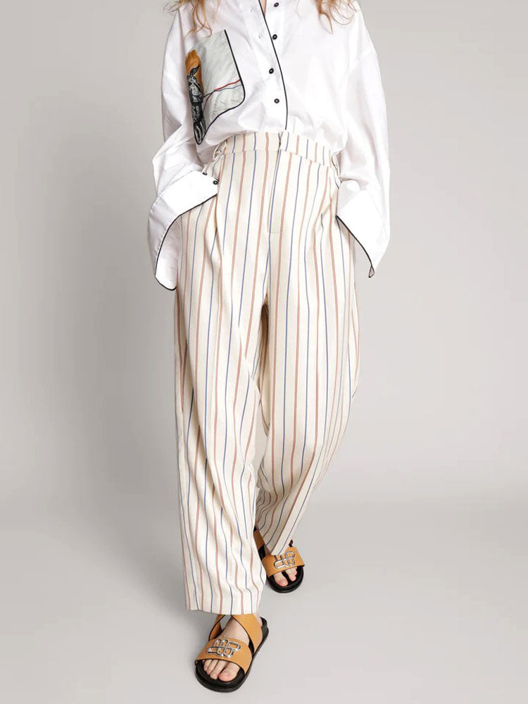 Image of Munthe Monsoon Trousers Ivory