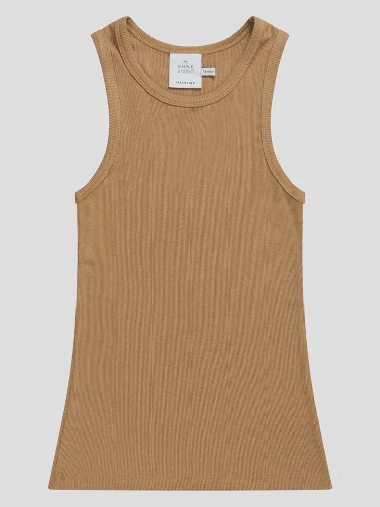 Image of Munthe Peach Top Camel