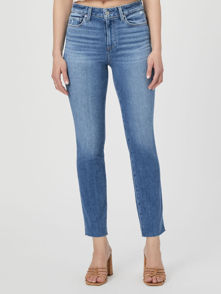 Image of Paige Cindy Raw Hem Jeans