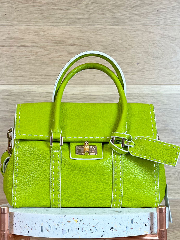 Image of Vimoda Handbag Lime