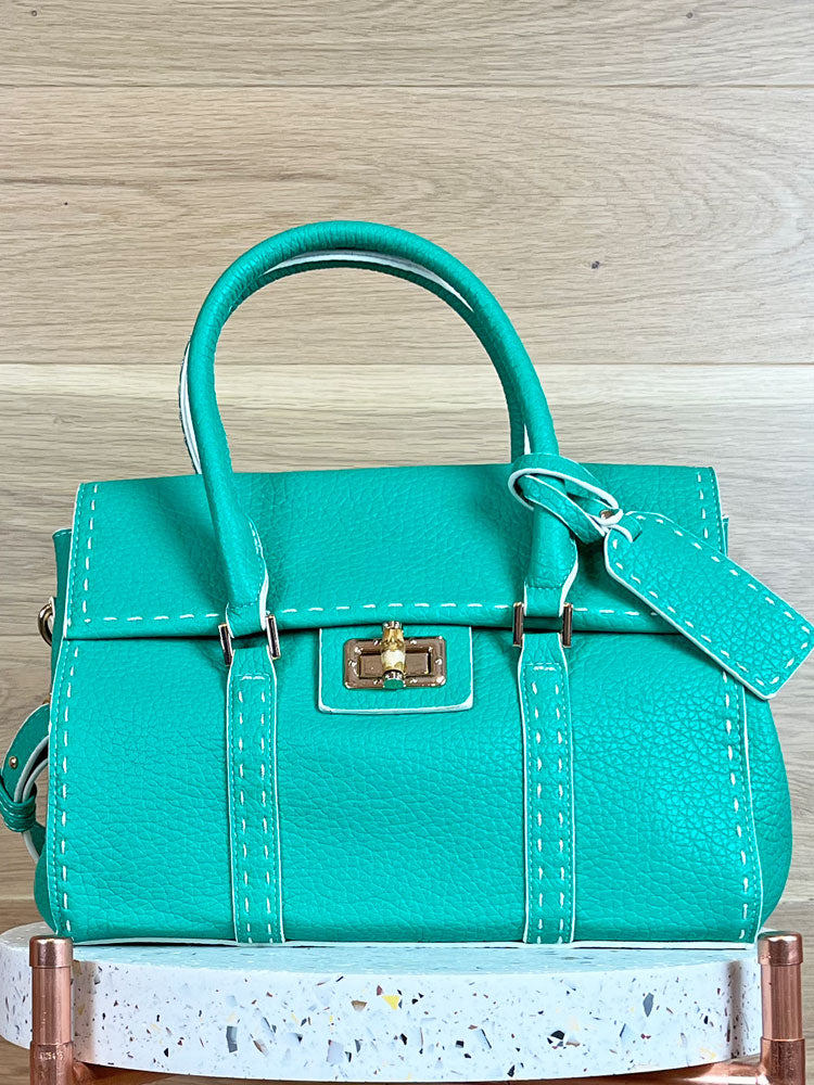 Image of Vimoda Handbag Turquoise