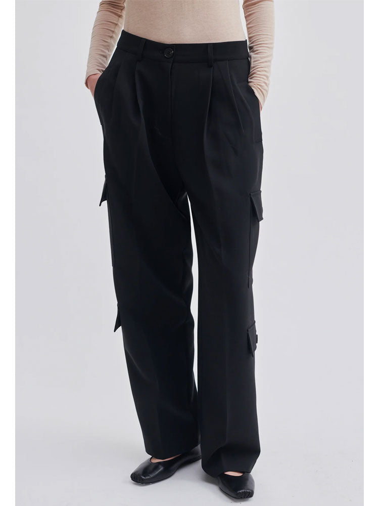 Image of Second Female Evile Pocket Trousers Black