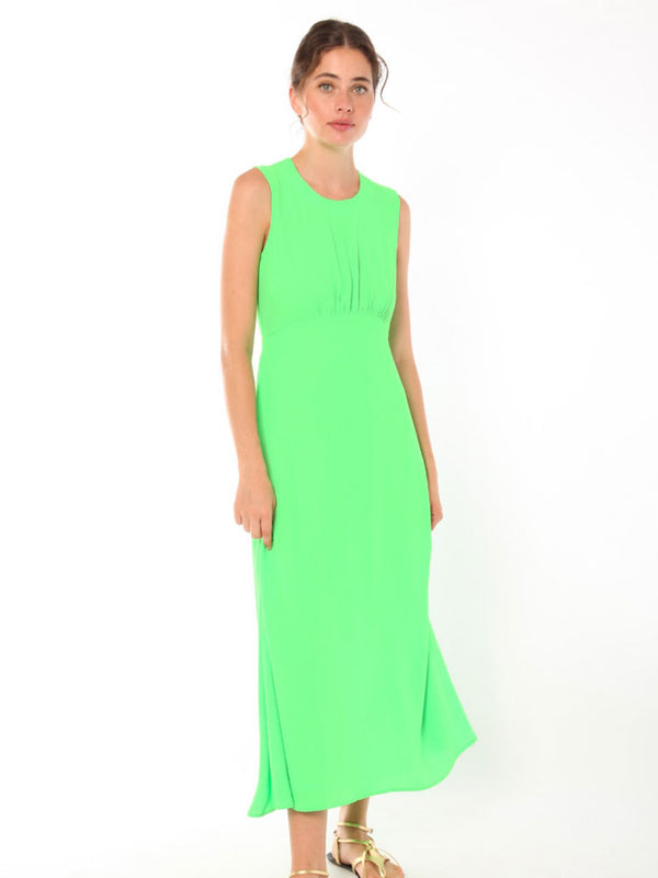 Vilagallo Gracie Dress Neon Green - Renee’s