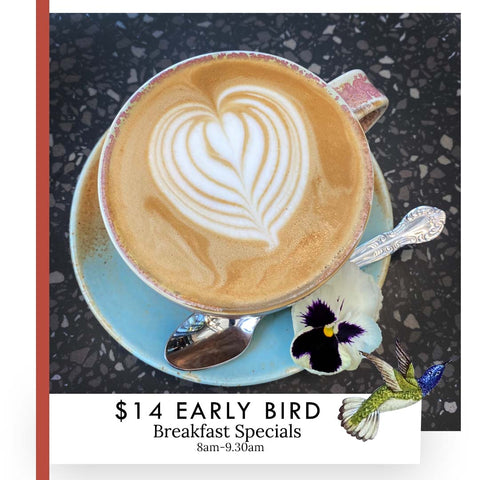 Poppy's $14 Early Bird Breakfast Special