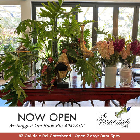 Poppy's Verandah Cafe - now open and trading