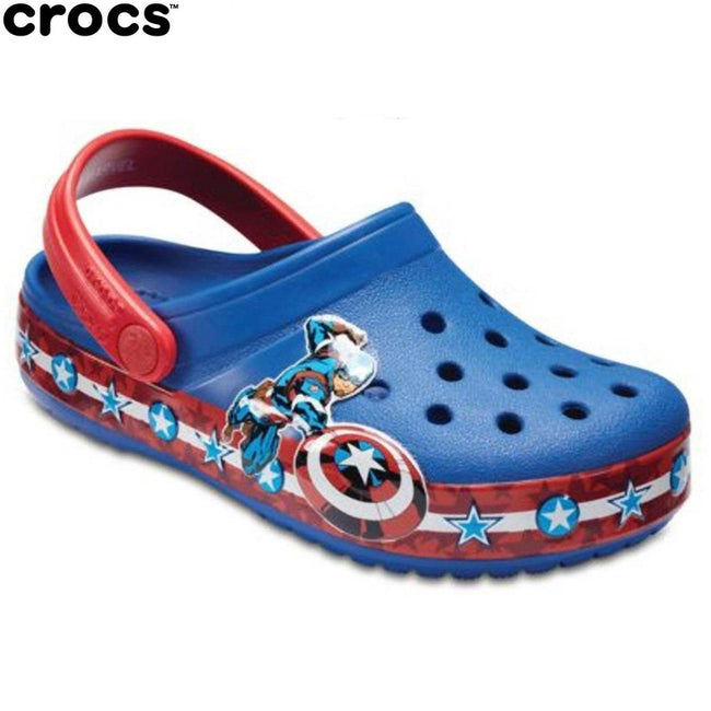 captain america crocs