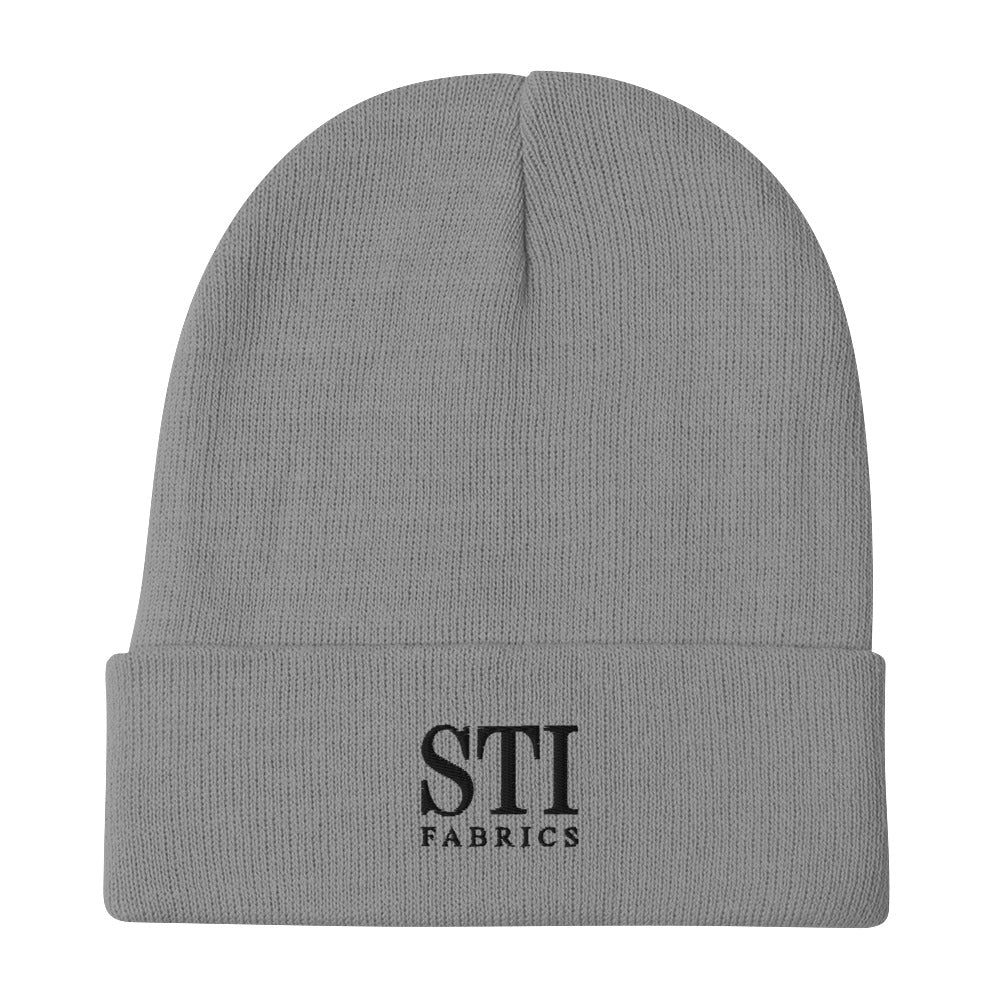 Embroidered Beanie - STI fabrics product image