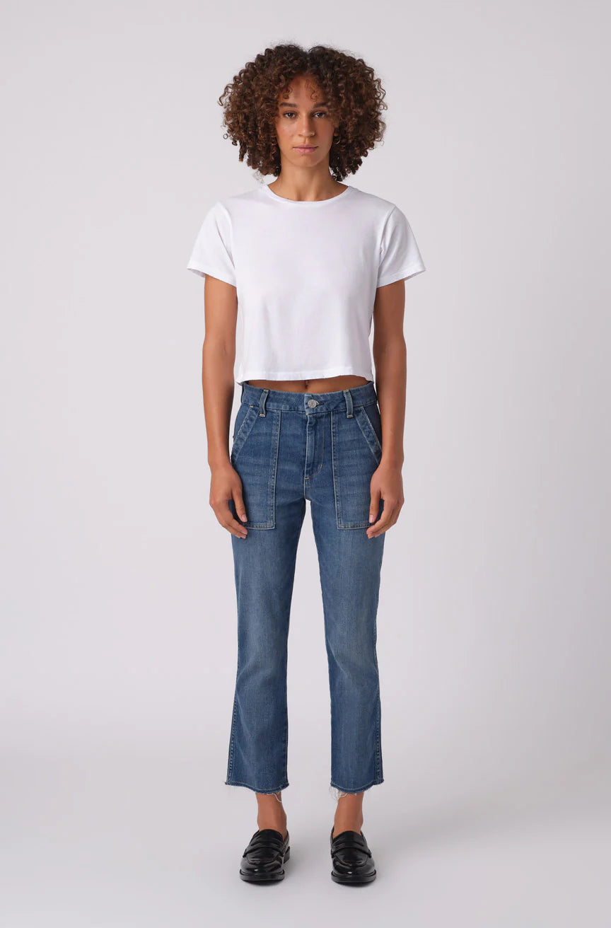 Easy Army Trouser in Denim