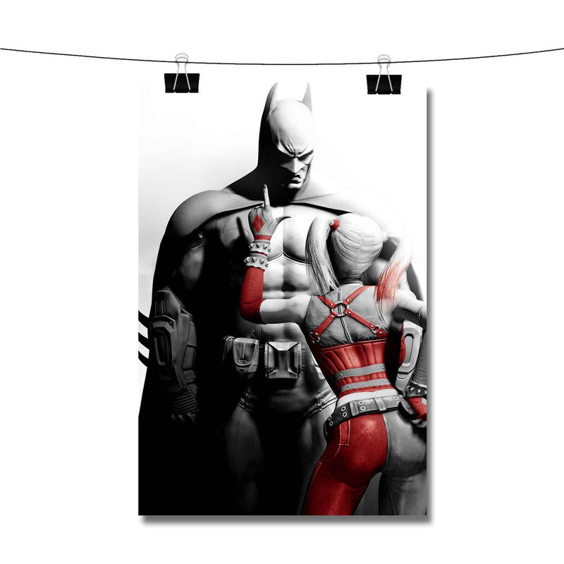 Batman and Harley Quinn Poster Wall Decor – Twentyonefox