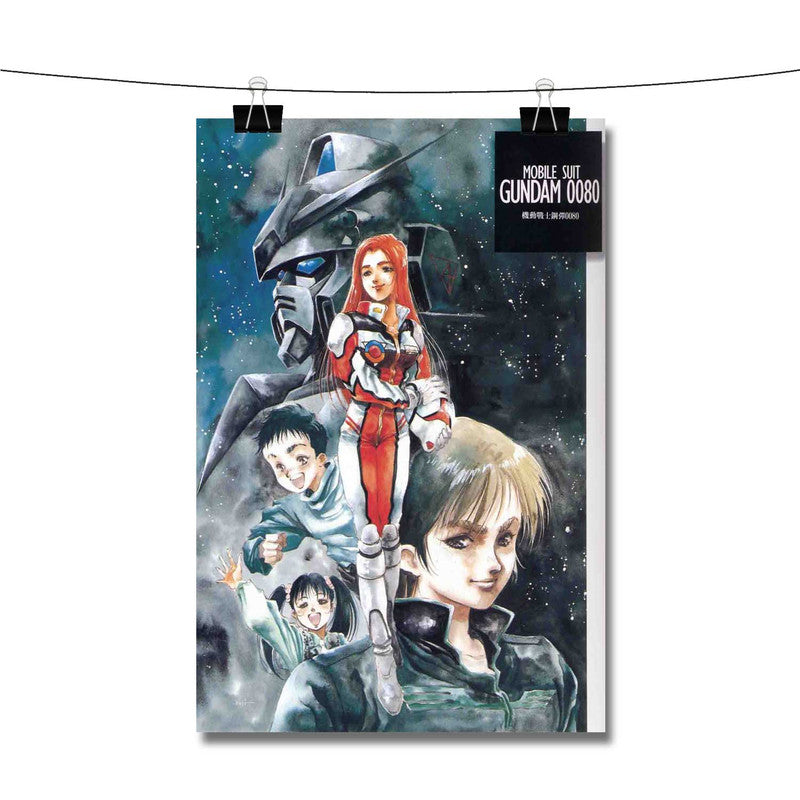 Mobile Suit Gundam 0080 War In The Pocket Newest Poster Wall Decor Twentyonefox