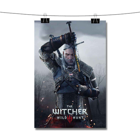 The Witcher Wild Hunt Hearts Of Stone Video Game Wall Art Poster