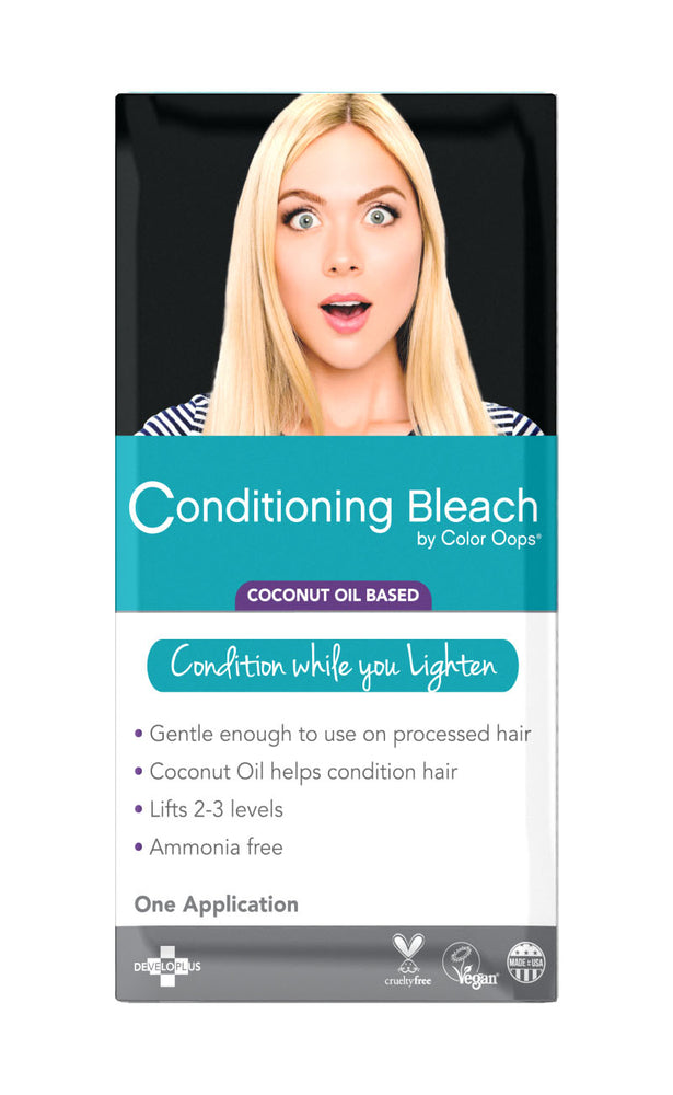 color oops conditioning bleach