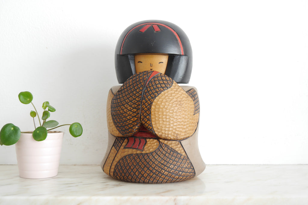 Exclusive Vintage Creative Kokeshi by Inosuke Kobayashi (1931