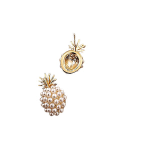 Pineapple Pearl Studs Earrings - MyWishBox