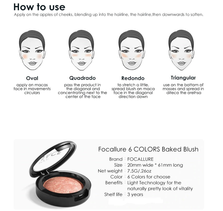 blush face cosmetics