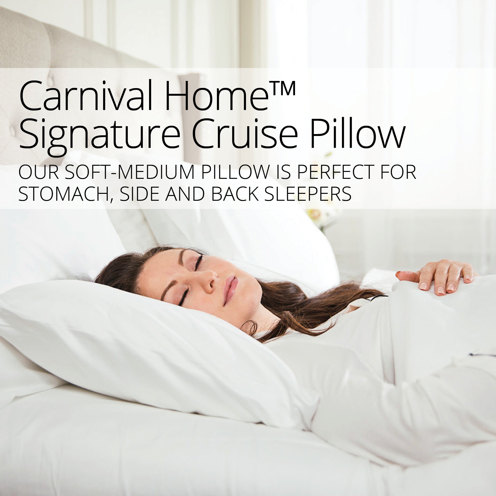 signature cruise pillow