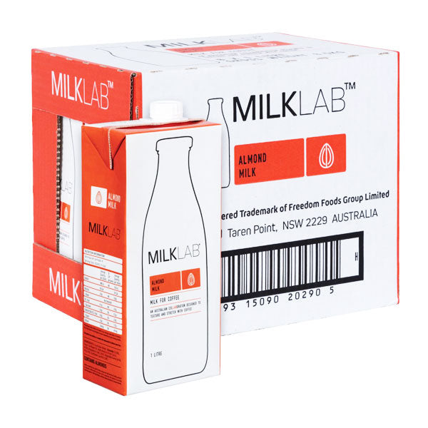 Milklab Almond Milk 1l X 8 Satisfine Foods