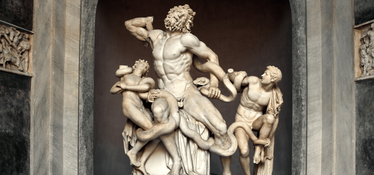 Groupe Laocoon Statue