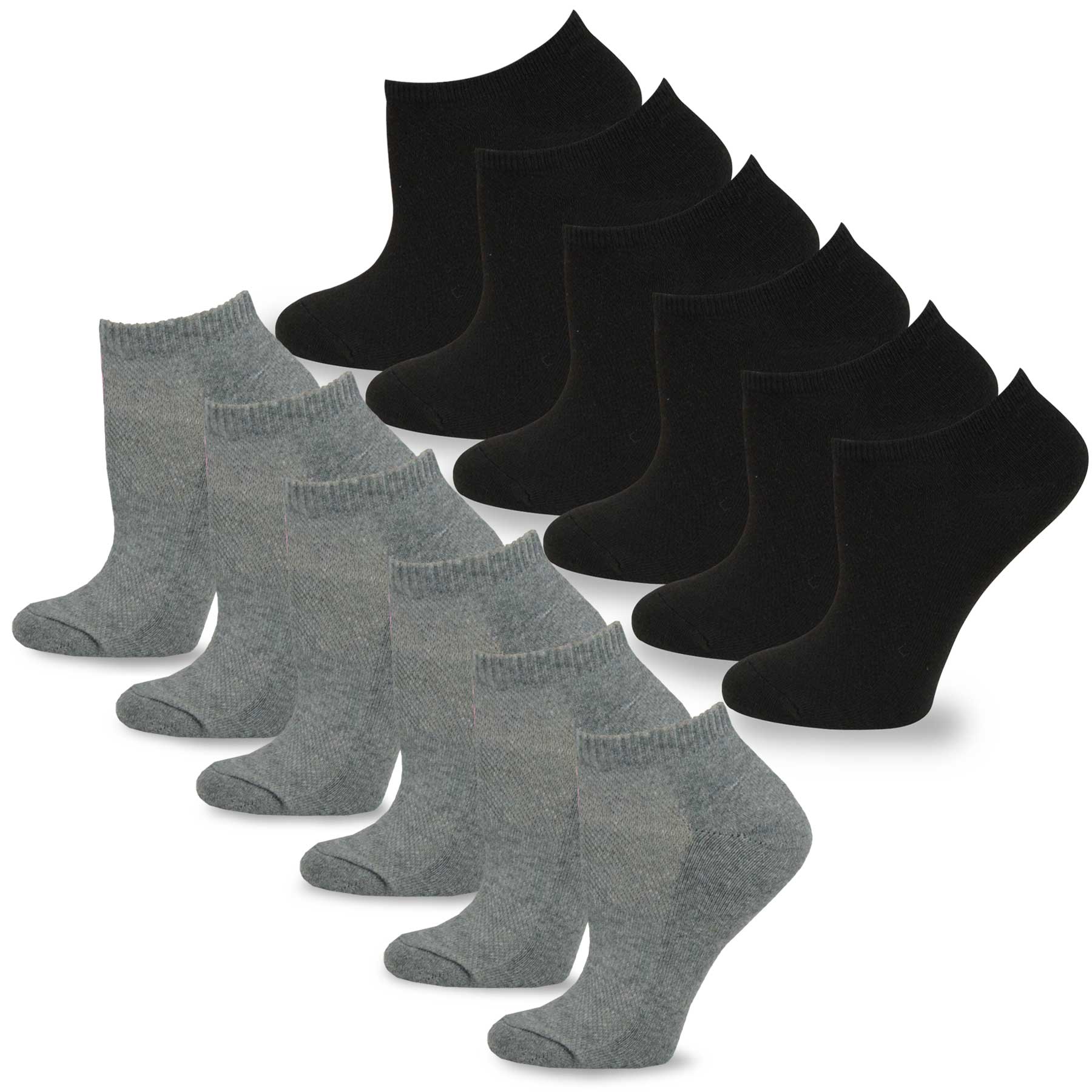 mens grey no show socks