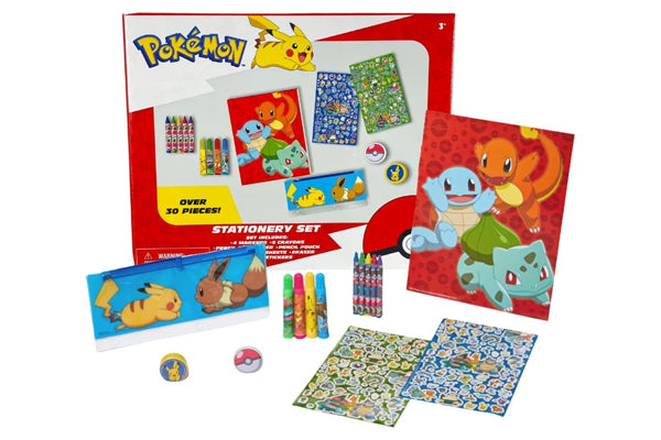 Innovative Designs Pokemon Kids Coloring Art and Sticker Set