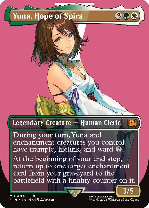 Yuna Hope of Spira #404  MTG Final Fantasy