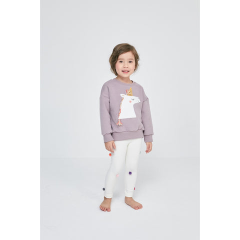 petite hailey unicorn sweatshirt