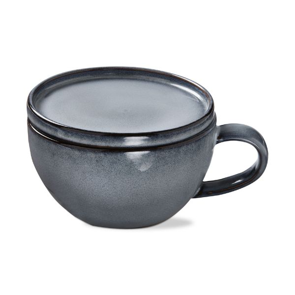 View Tag - Logan Soup Mug with Lid, Blue