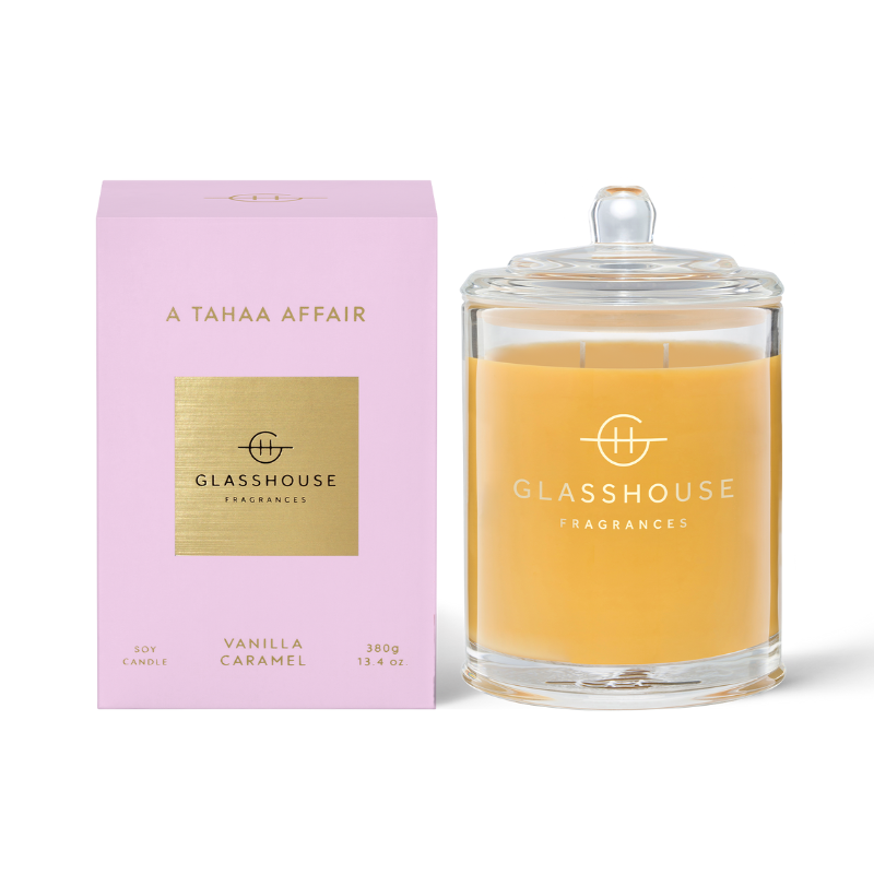 View Glasshouse Fragrances - A Tahaa Affair Triple Scented Candle