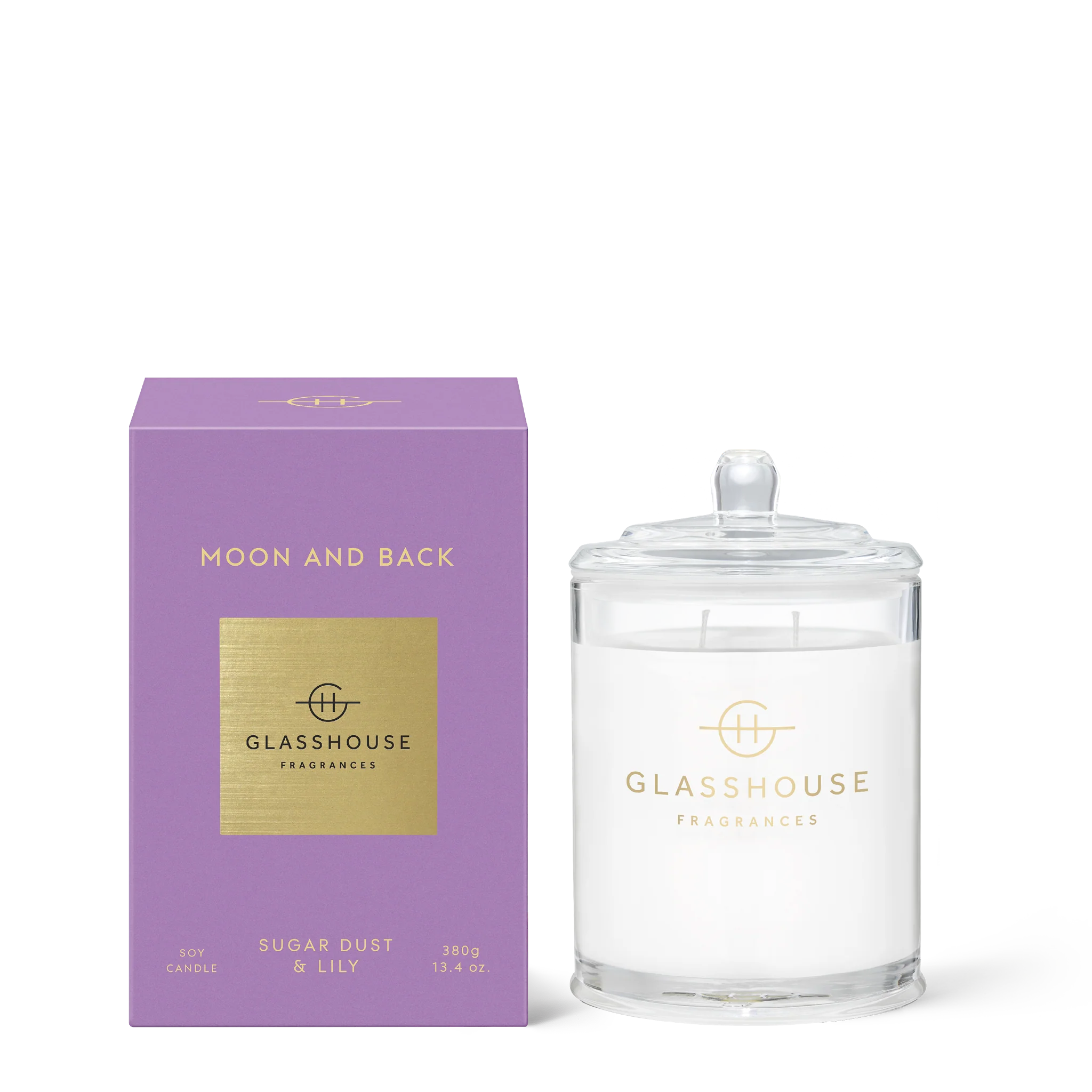 View Glasshouse Fragrances - Moon & Back Triple Scented Candle