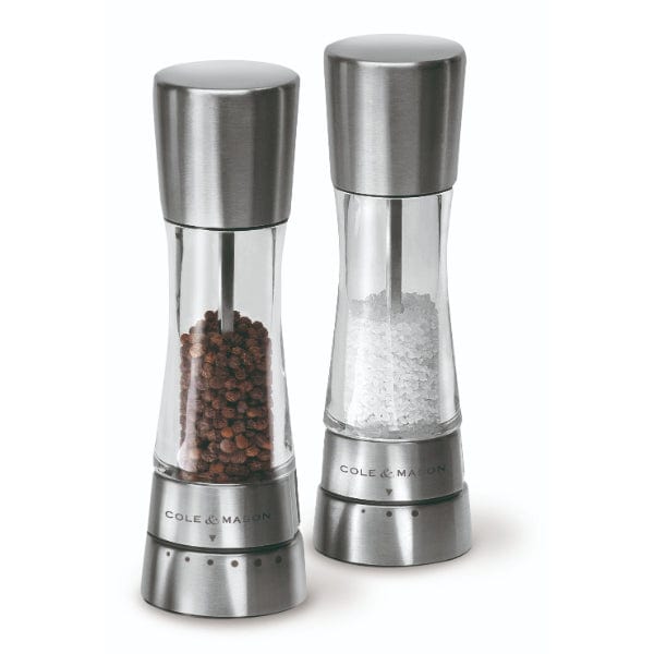 View Cole & Mason - Derwent Salt & Pepper Mills, Stainless Steel