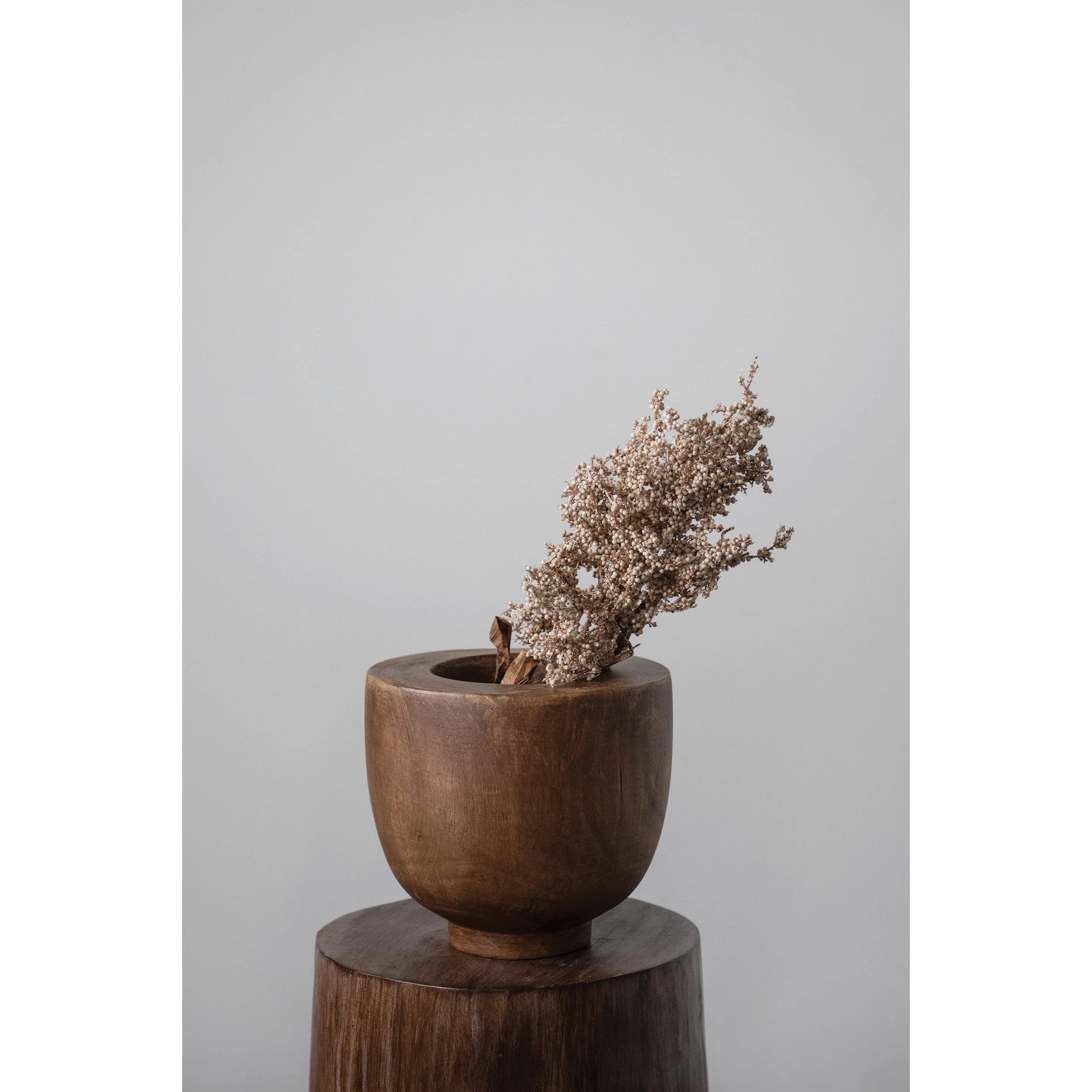 View Creative Co-op - Decorative Paulownia Wood Bowl