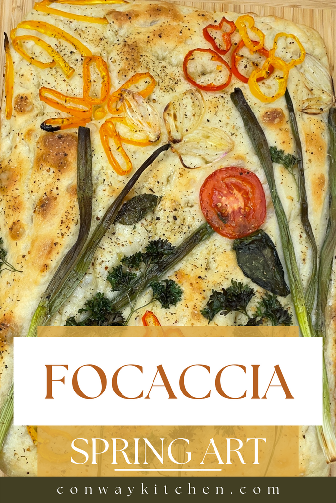 focaccia spring art pinterest graphic