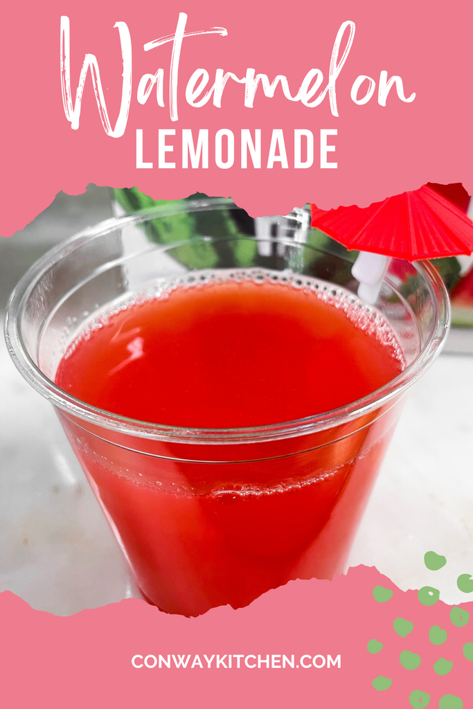 watermelon lemonade pinterest graphic