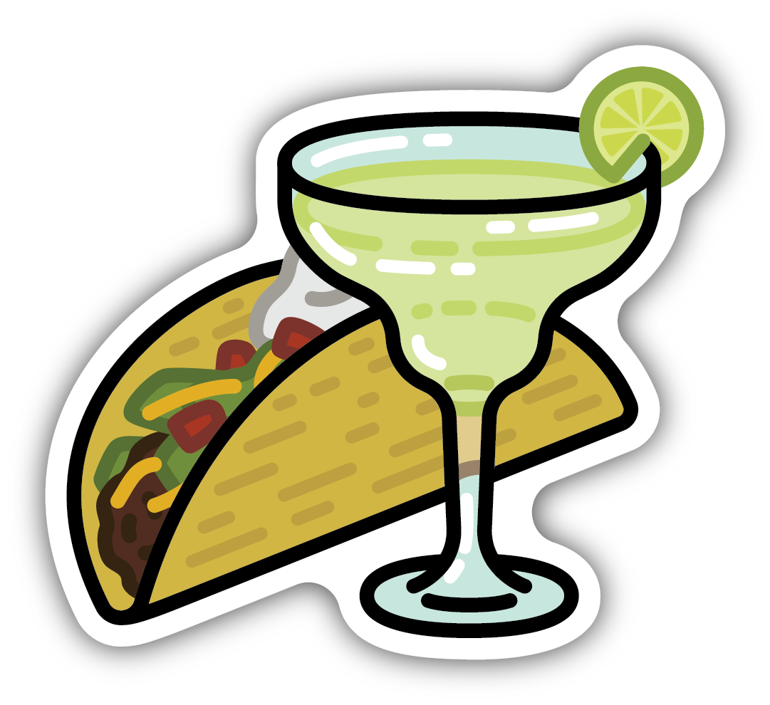 Stickers Northwest - Taco & Margarita Sticker – Kitchen Store & More