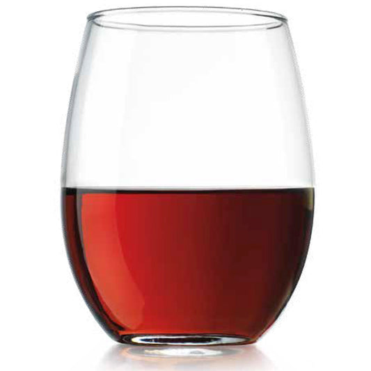 Home Essentials Vivid Red Wine 4-Piece Glassware Set