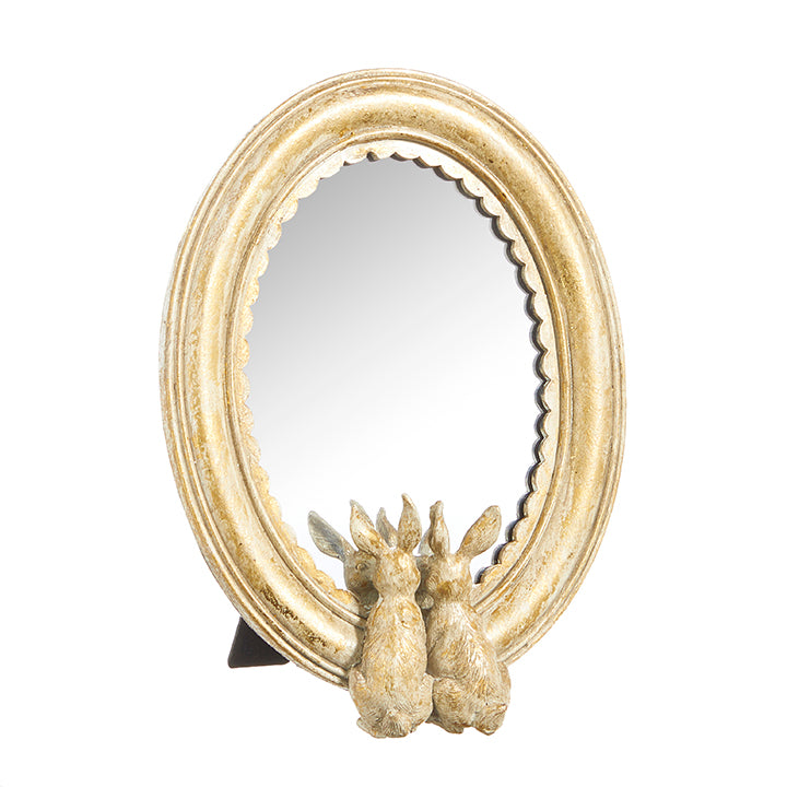 View RAZ Imports - Gold Rabbits Mirror