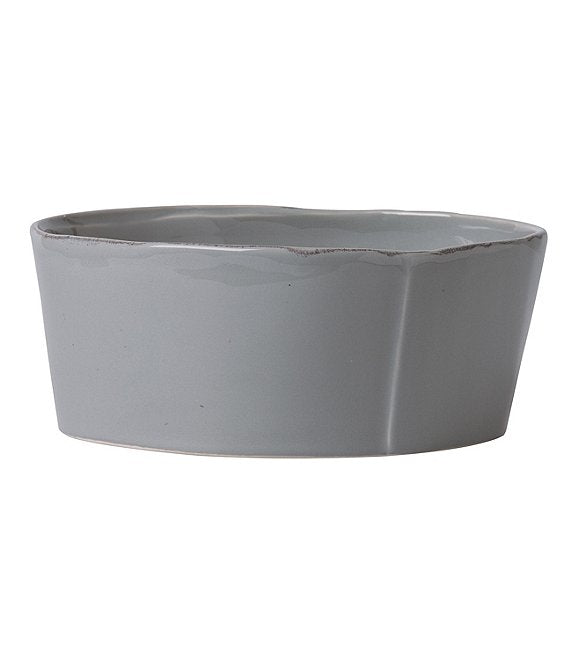 Vietri - Lastra Large Serving Bowl, Grey
